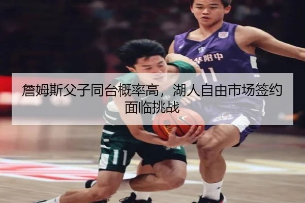 詹姆斯父子同台概率高，湖人自由市场签约面临挑战